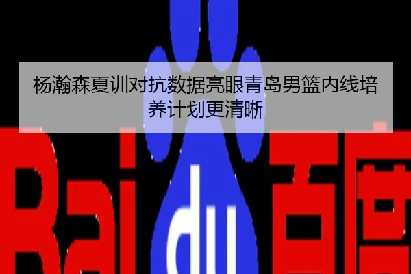 杨瀚森夏训对抗数据亮眼青岛男篮内线培养计划更清晰